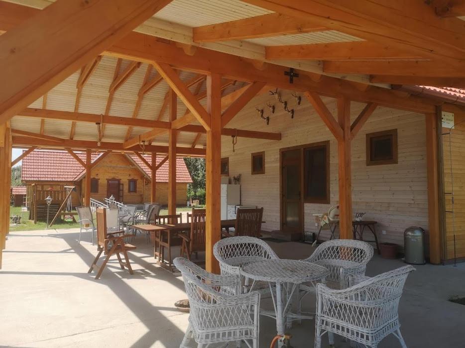 Ferienwohnung Tomajor Vendeghazak Tiszaeszlar Exterior foto